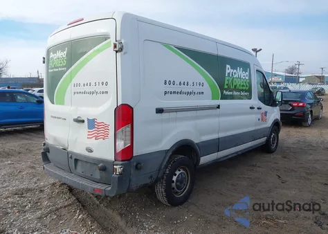 2016 Ford Transit-250 z USA, uszkodzony, nr VIN 1FTYR2CM5GKA73026